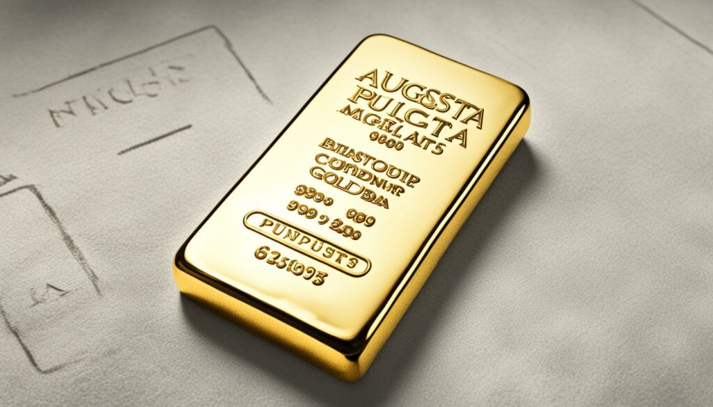 Augusta Precious Metals gold bars