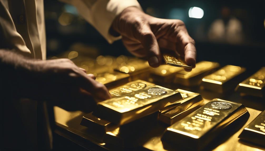 converting gold to money