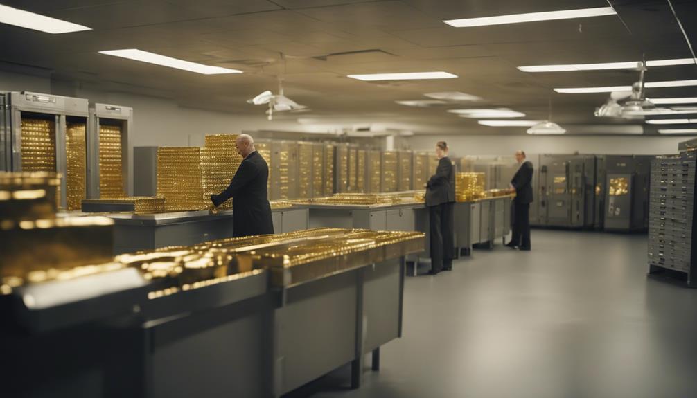 secure gold storage services