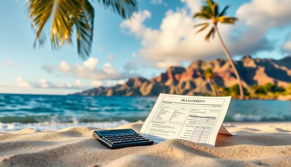 hawaii ira withdrawal taxes