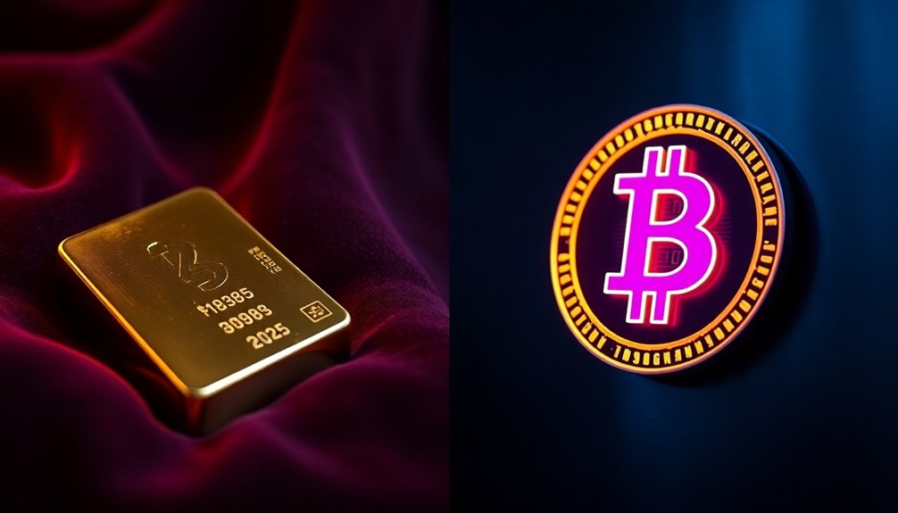 bitcoin or gold 2025 choice