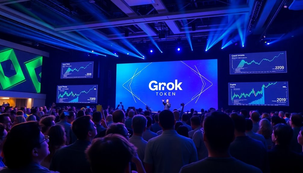 grok token surges after musk