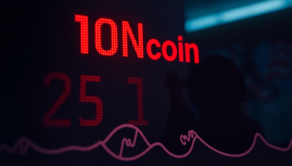 toncoin hits support level