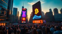 bitcoin rises on reserve news