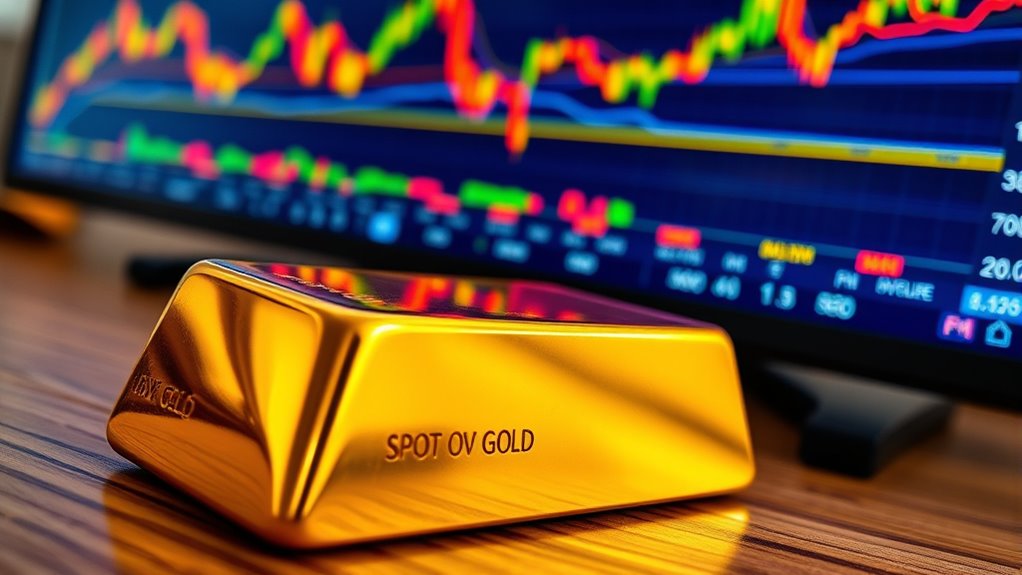 spot and futures gold comparison
