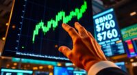 bnb rebounds near 760