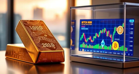 crypto gold performance comparison
