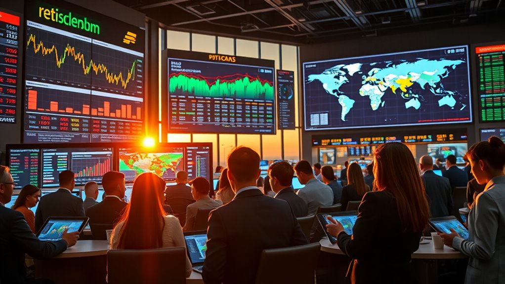 global markets faced turbulence