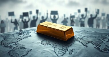 gold shines during crises