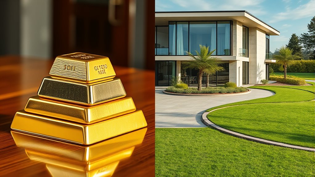 gold versus real estate