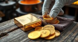 introduction of new gold into market