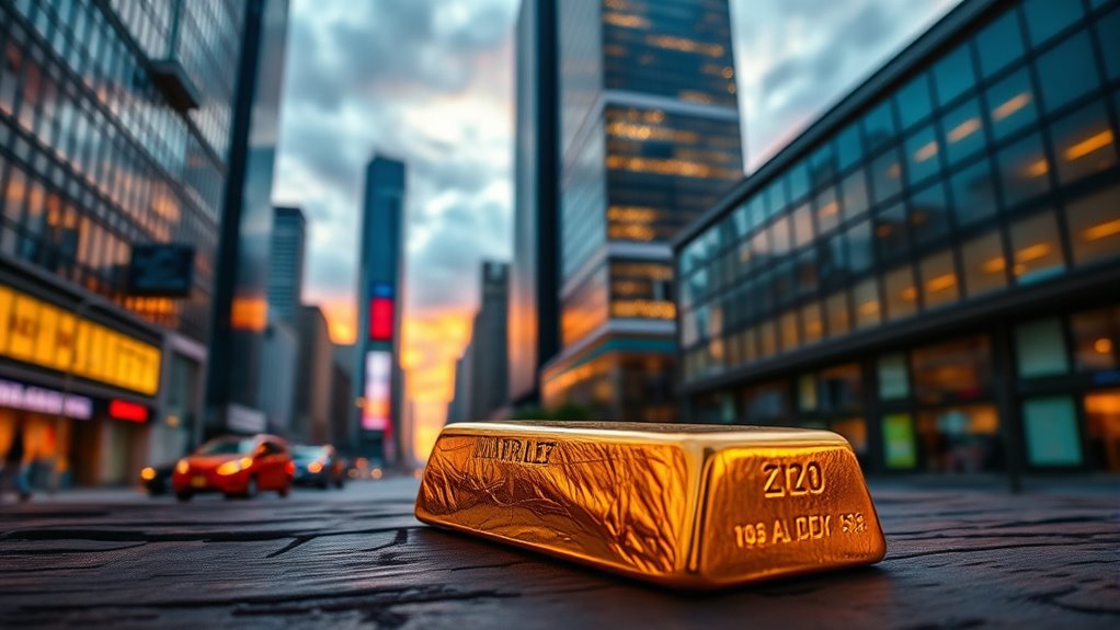 market turmoil and gold hedge