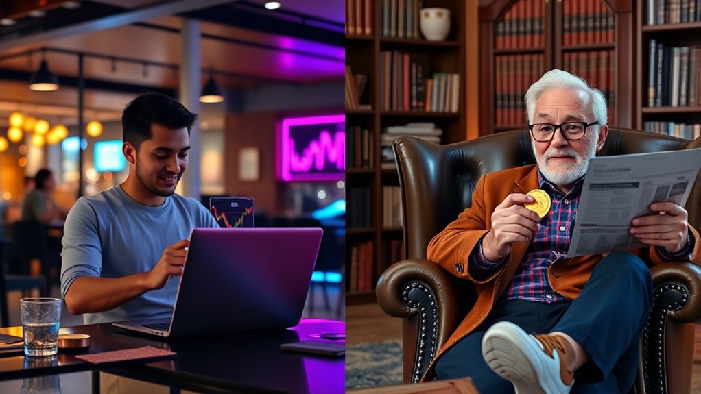 millennials prioritize gold crypto