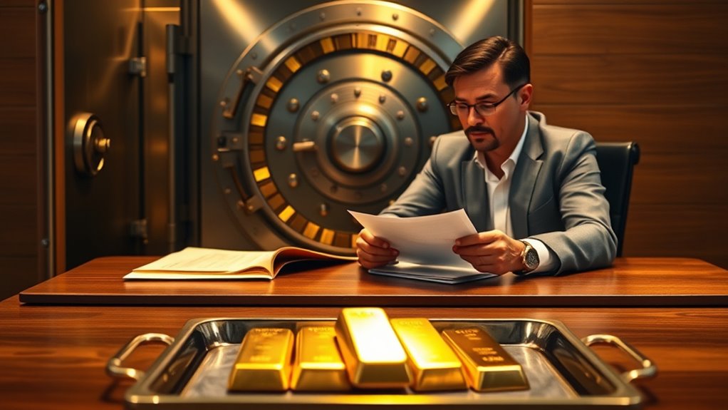 secure compliant precious metals storage