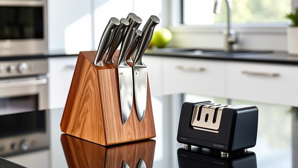 blade quality and sharpener