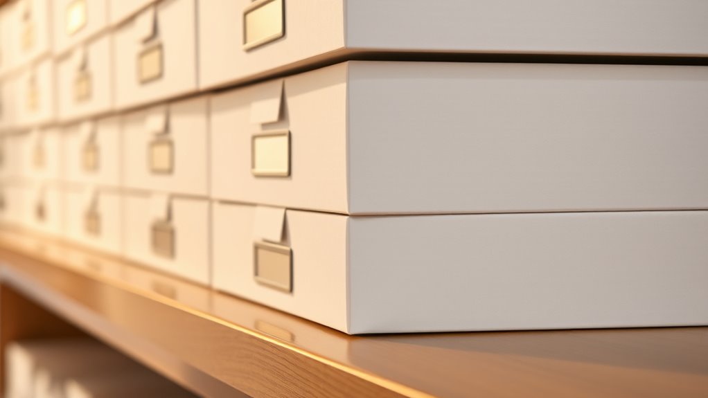 choose durable acid free boxes