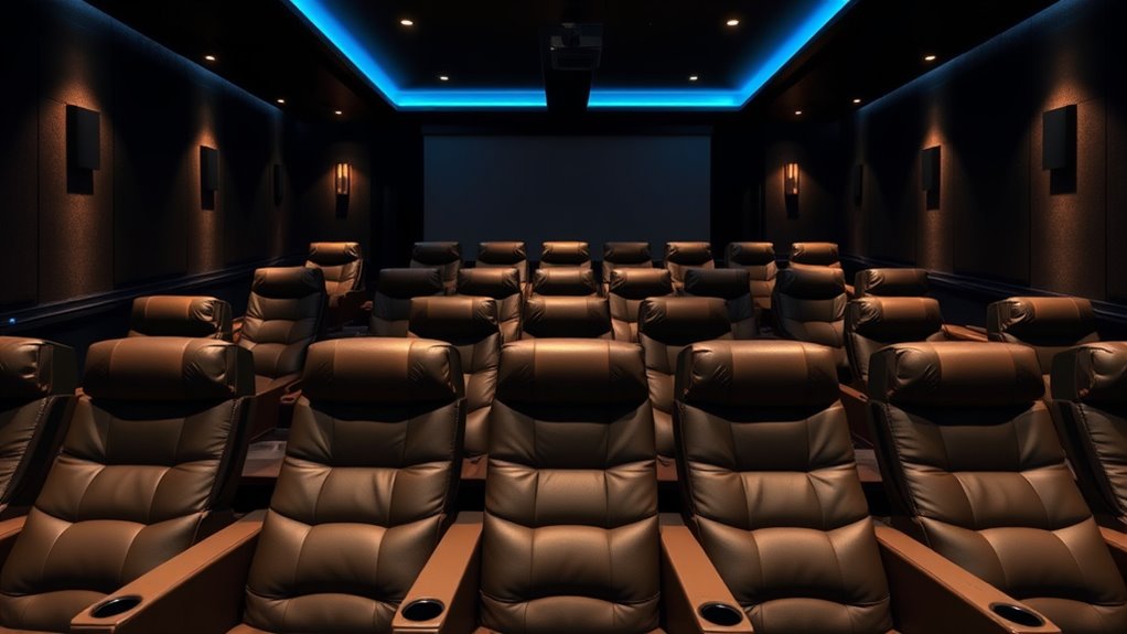 choosing comfortable home theater seating