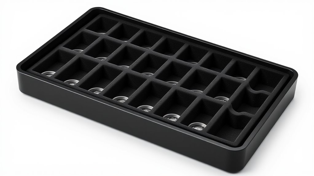 coin organizer safety features