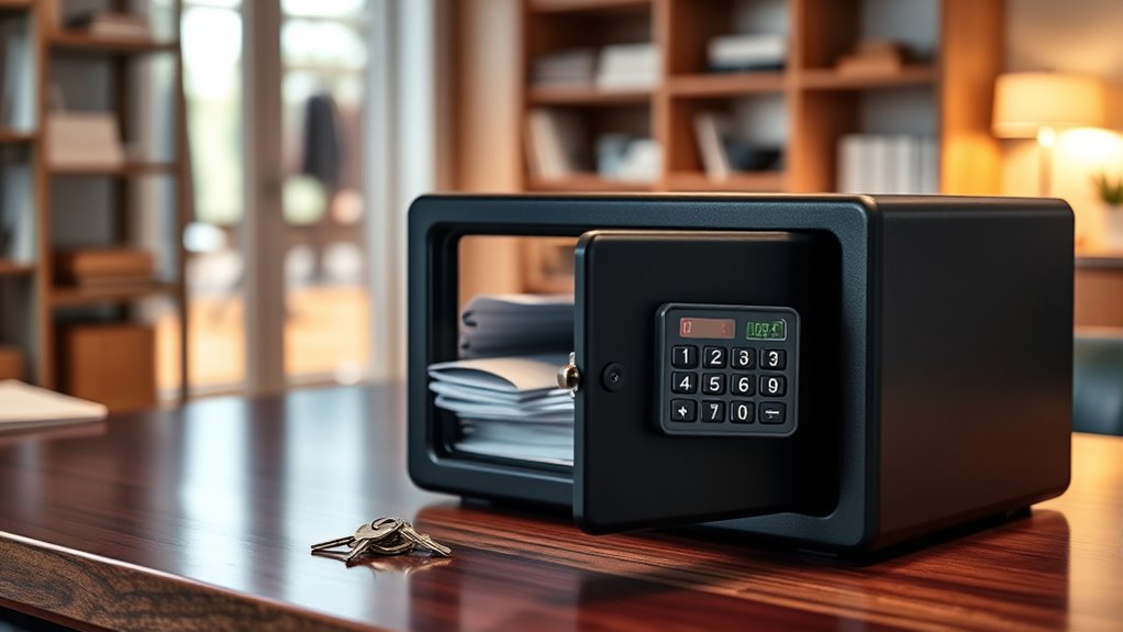 fireproof secure practical portable