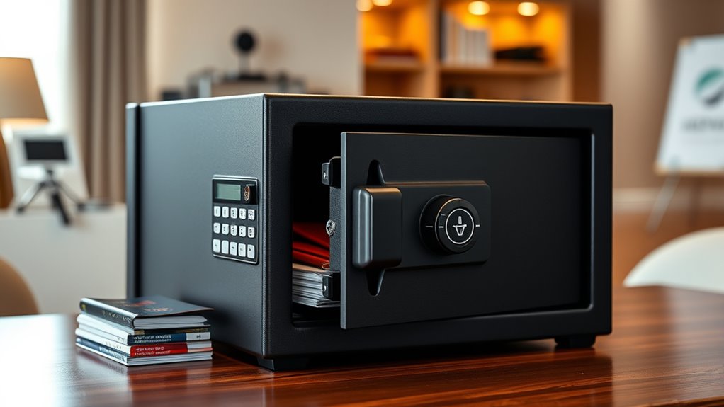 fireproof waterproof security features