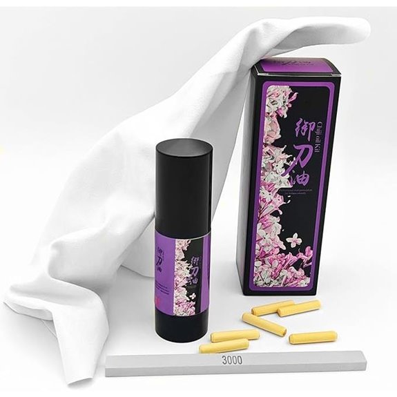 Katana Cleaning Kit – 4 Piece Set with Oil and Stones