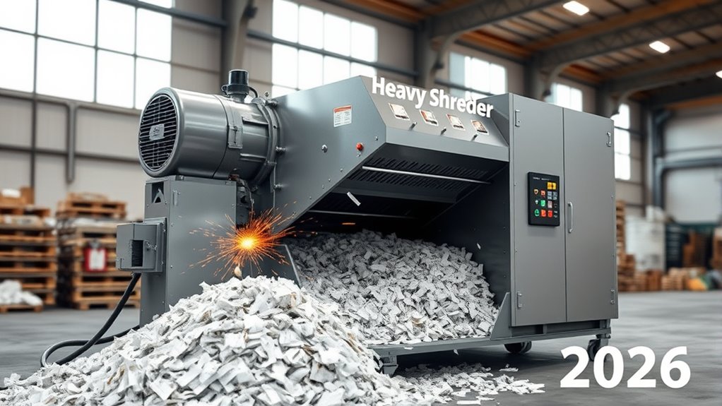 heavy duty shredding considerations