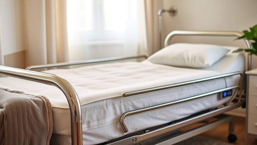 hospital bed safety features