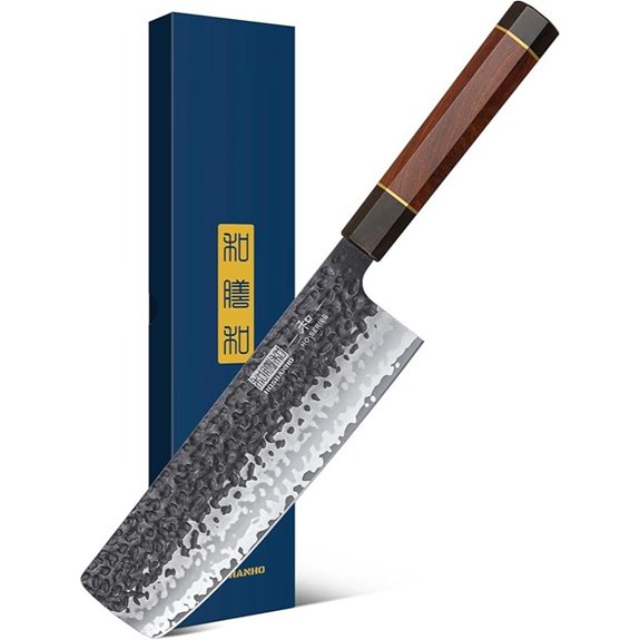 HOSHANHO 7 Nakiri Knife Japanese Chef Cleaver