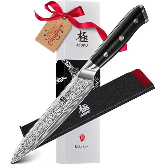 KYOKU 6 Chef Knife Shogun VG10 Damascus