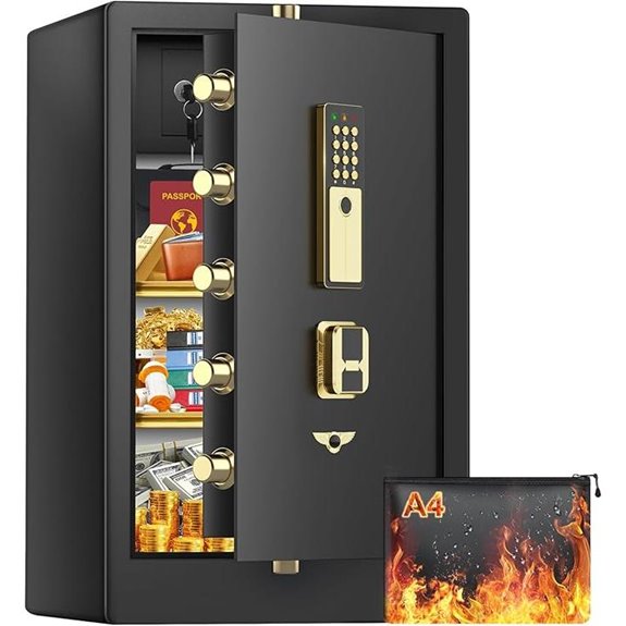 large fireproof home safe