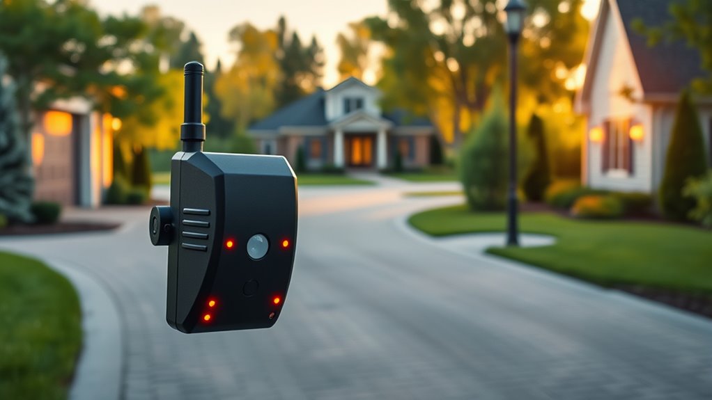 long range driveway alarm considerations