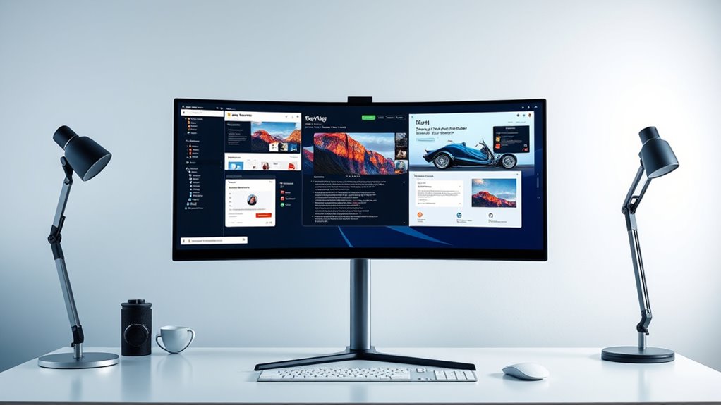 monitor features for productivity