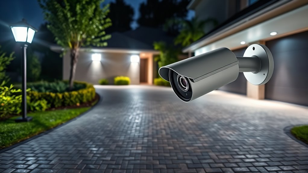 outdoor driveway security considerations