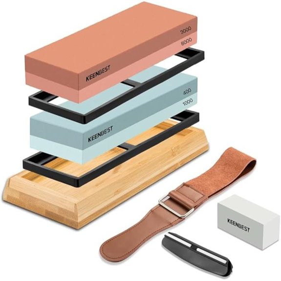 Premium Whetstone Set for Knives and Tools