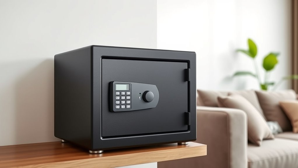 safe size security installation