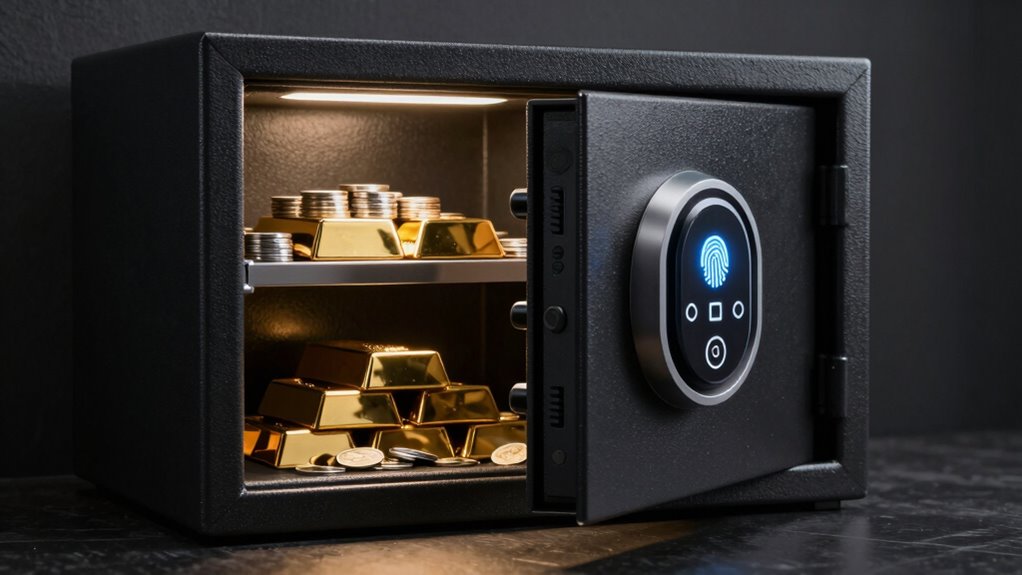 secure combined metal storage