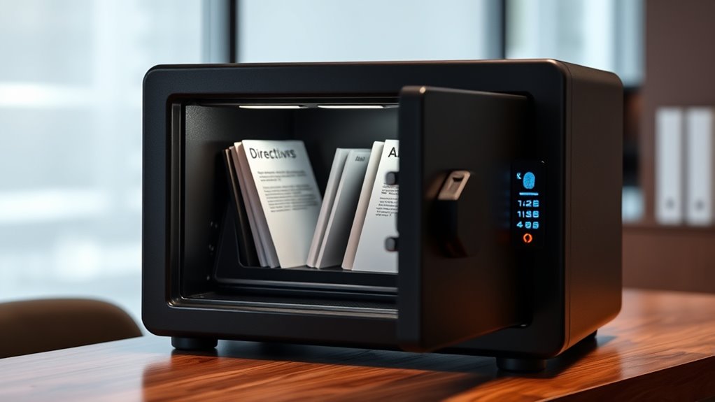 secure durable document storage