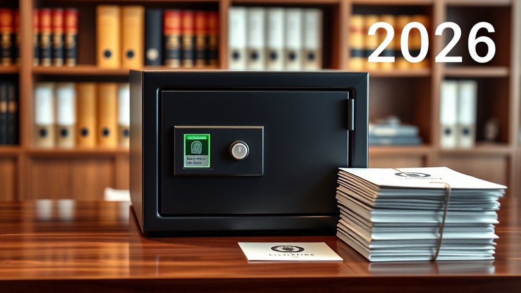 secure fireproof document storage