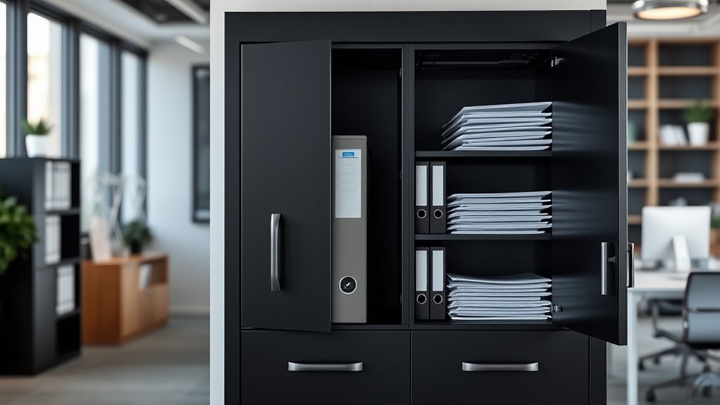 secure spacious practical storage