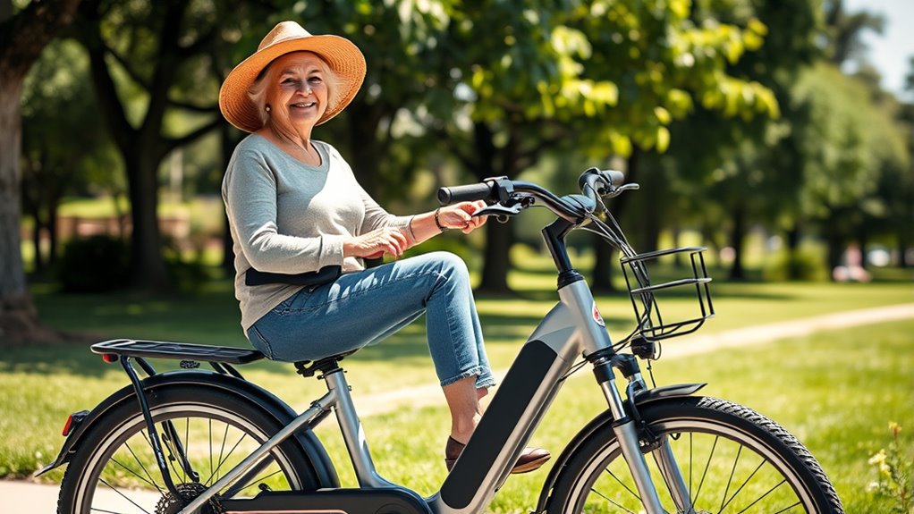 senior friendly e bike features