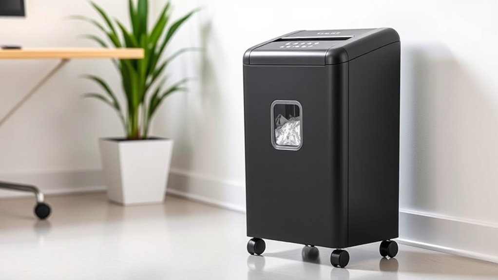 shredder mobility and capacity