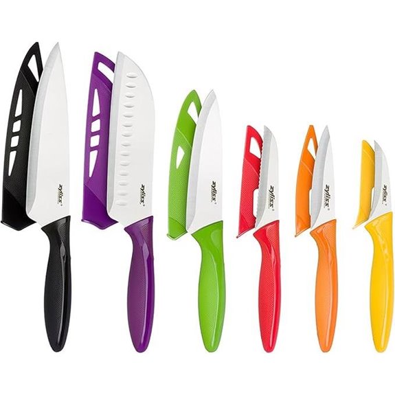 Zyliss 6-Piece Knife Set with Sheaths