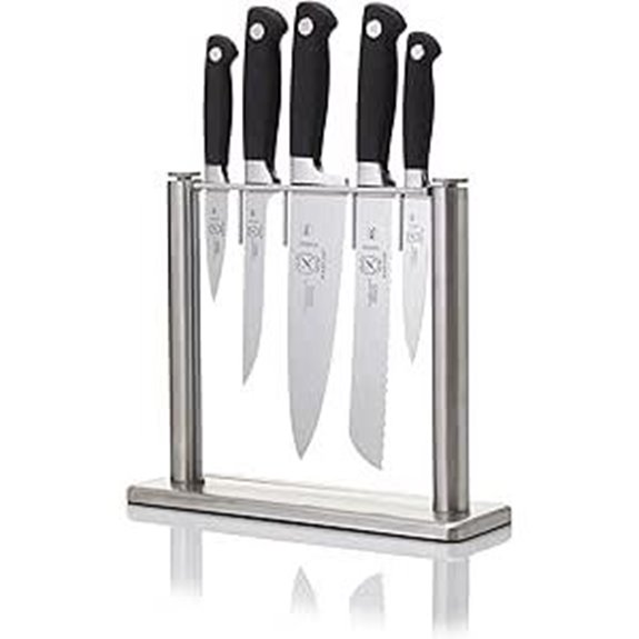 Mercer Genesis 6-Piece Forged Knife Set with Block