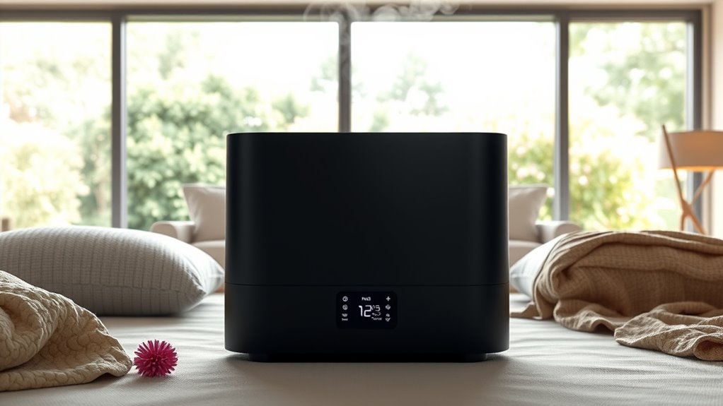 smart large room humidifier features