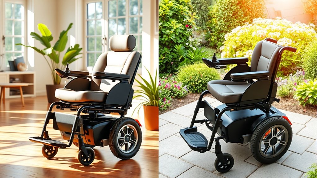 terrain battery portability comfort