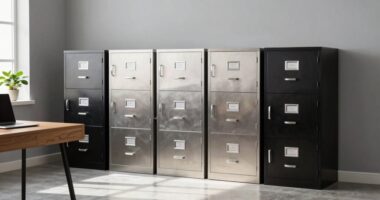 top 2 drawer fireproof cabinets