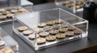 top acrylic coin cases