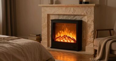 top bedroom electric fireplace heaters
