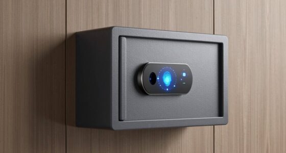 top biometric wall safes