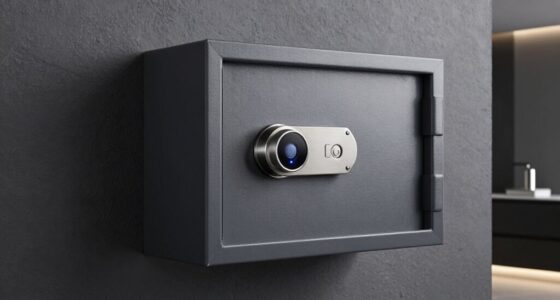 top biometric wall safes